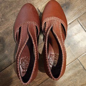 Brown "Spirit Walker Booties" Size 10